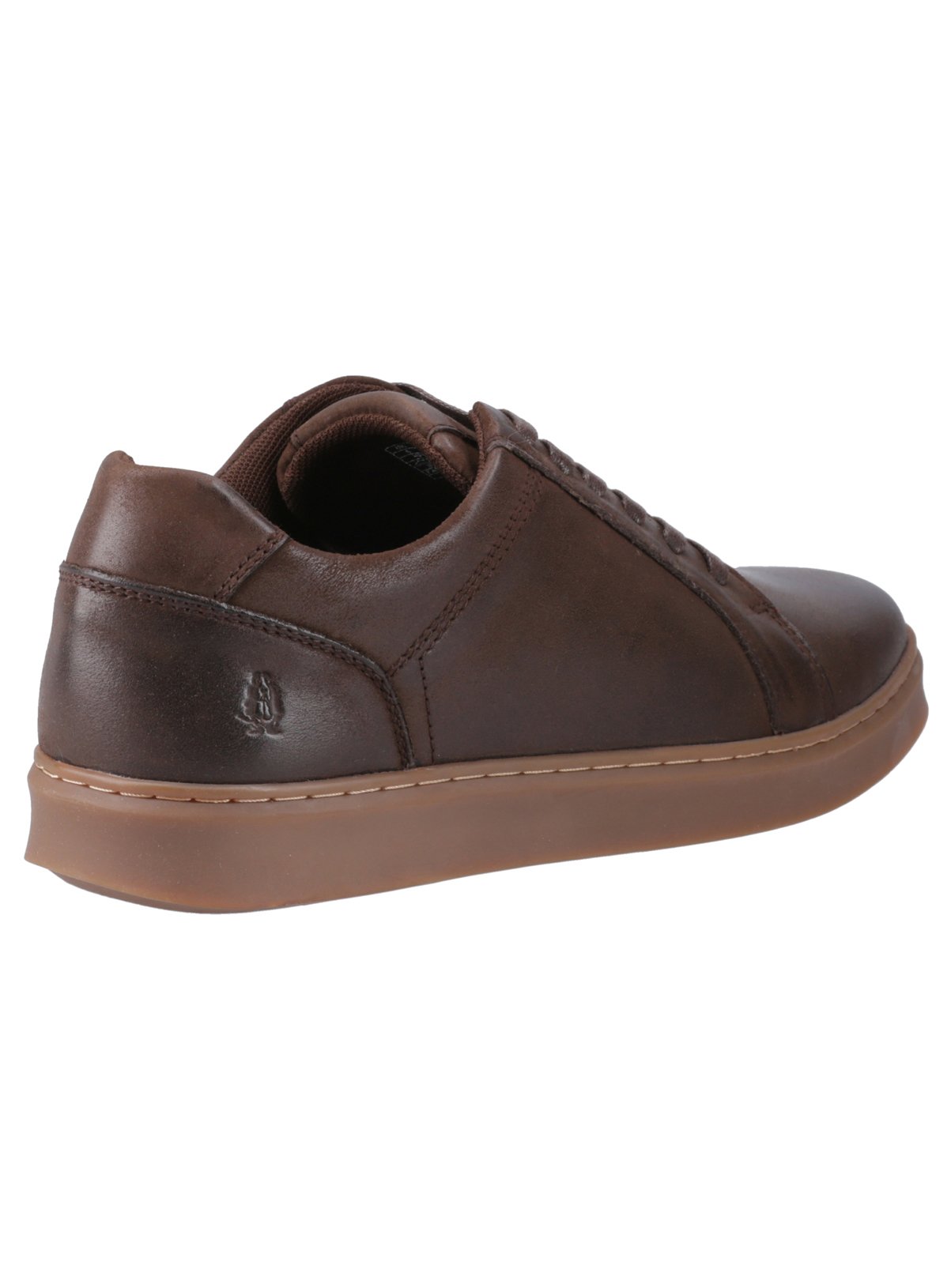 HUSH PUPPIES Madden Leather Trainer Brown 10 - Image 2 thumbnail