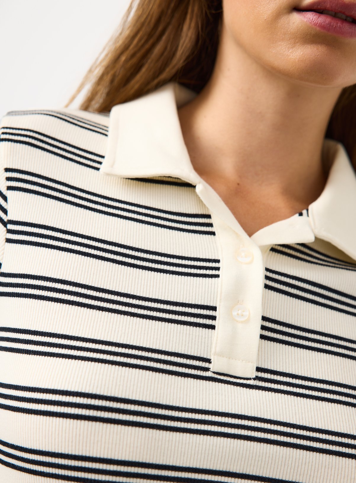 Mono Striped Polo Shirt  16 - Image 3 thumbnail