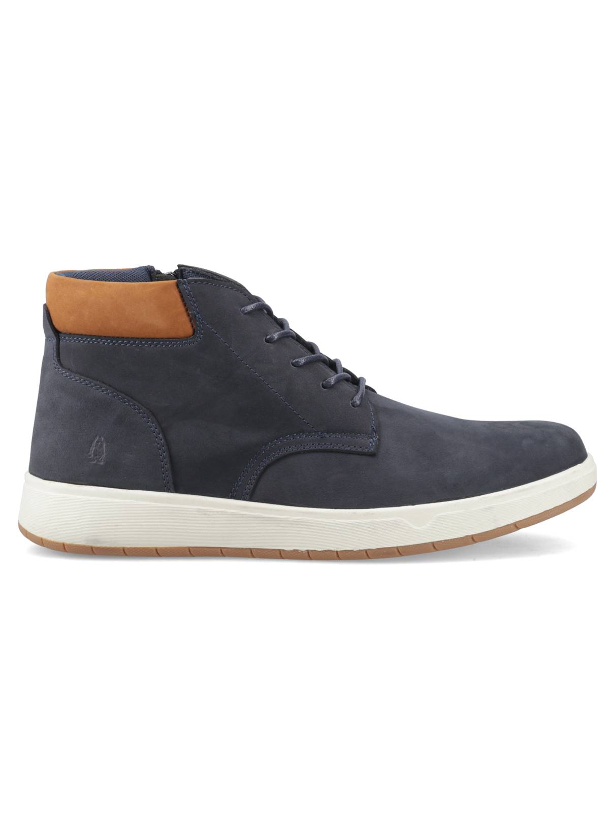 HUSH PUPPIES Bronko Chukka Boots Navy 8 - Image 4