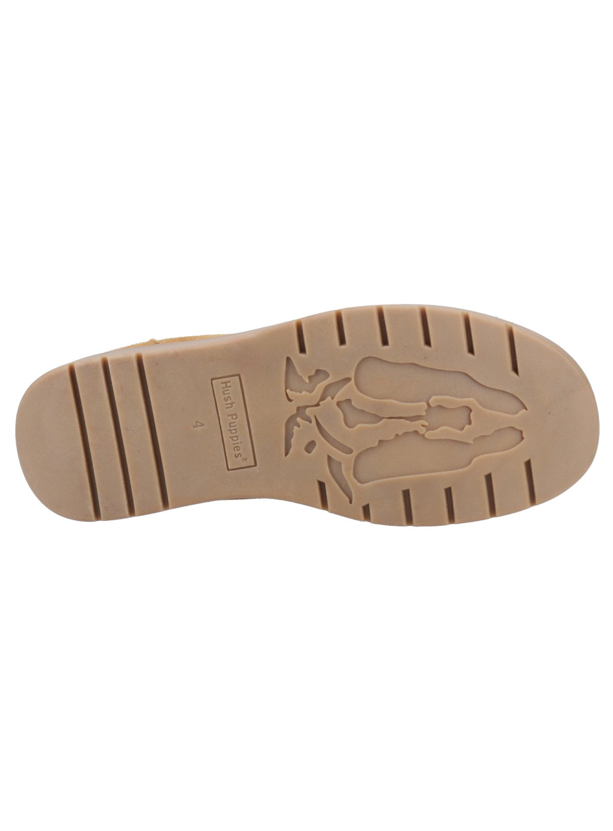 HUSH PUPPIES Water Resistant Suede Leonie Boots Tan 5 - Image 3 thumbnail