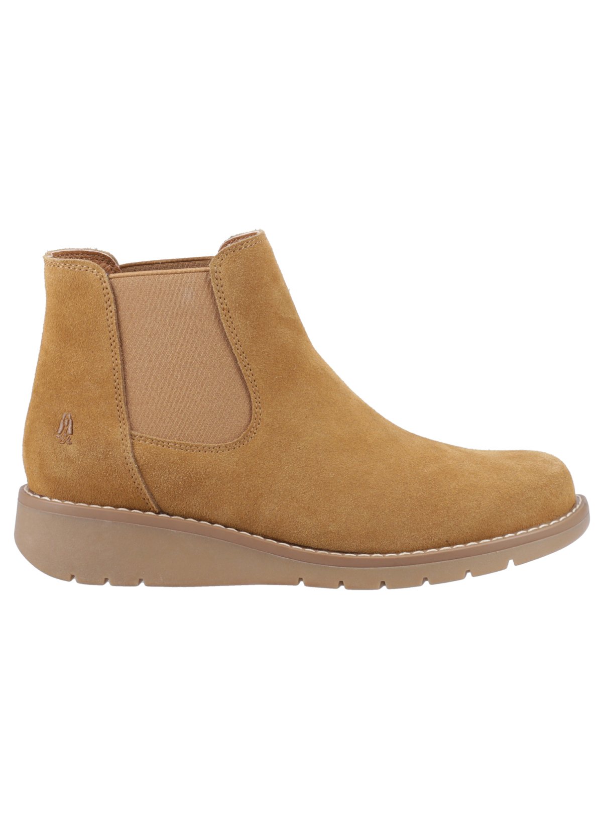 HUSH PUPPIES Water Resistant Suede Leonie Boots Tan 5 - Image 4 thumbnail
