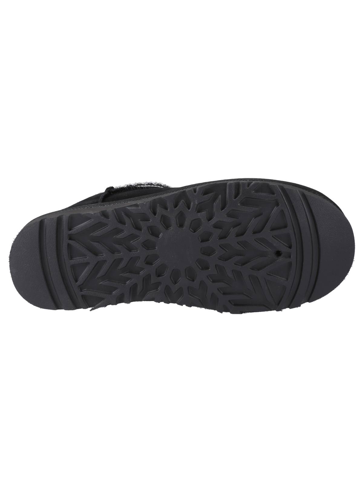 HUSH PUPPIES Sloane Suede Bootie Slippers Black 7 - Image 3