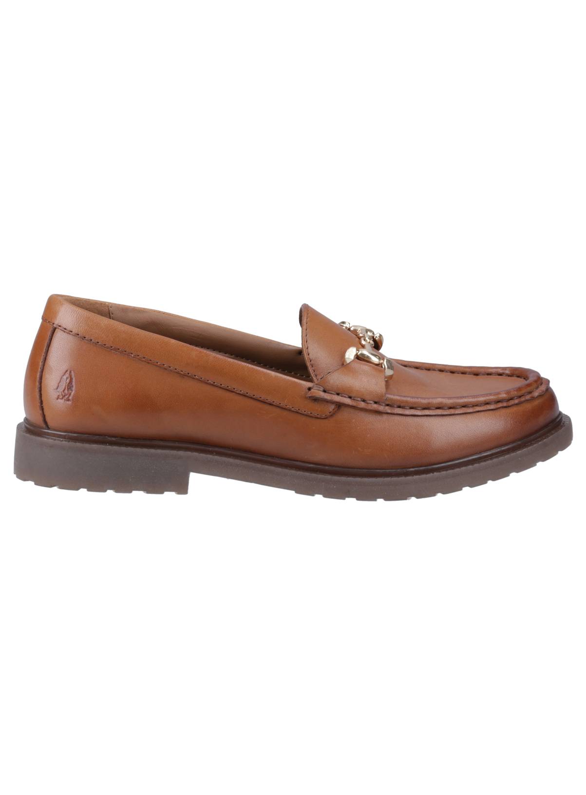 HUSH PUPPIES Verity Snaffle Leather Loafers Tan 4 - Image 4
