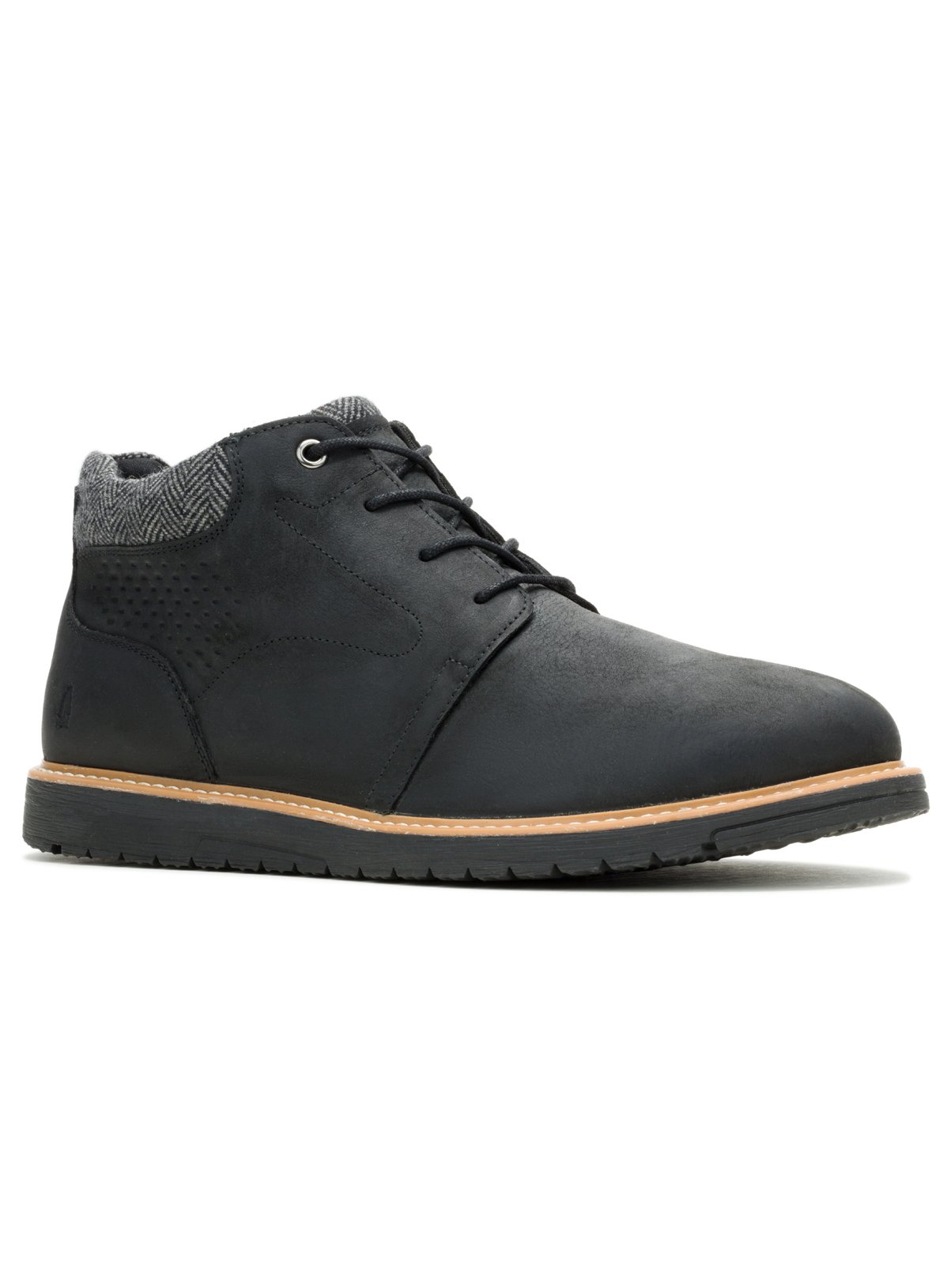 HUSH PUPPIES Jenson Lace Boot Black 7 - Image 1 thumbnail