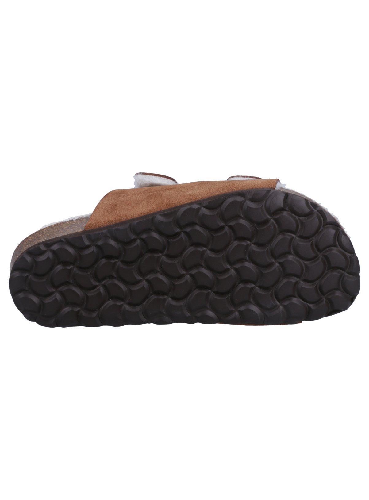 HUSH PUPPIES Jessie Suede Mule Slippers Tan 6 - Image 3 thumbnail