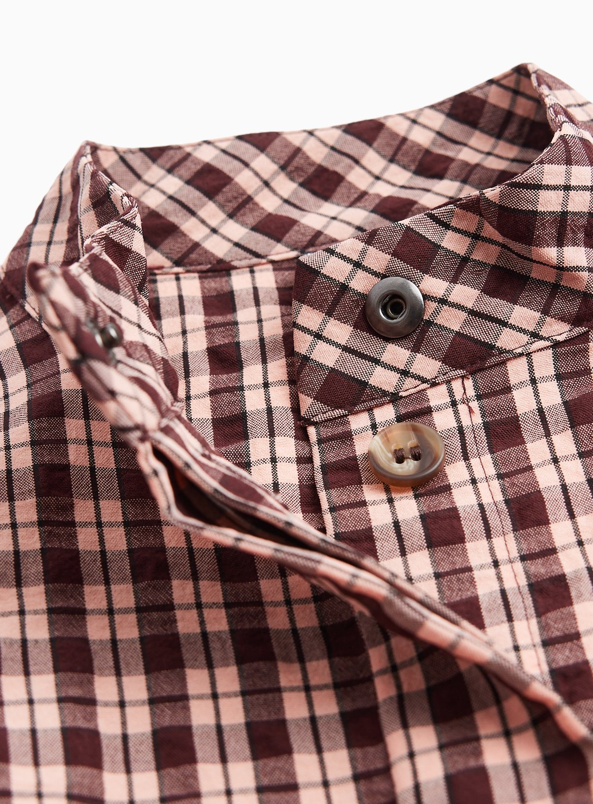 Pink Preppy Check Shacket  12 years - Image 2 thumbnail