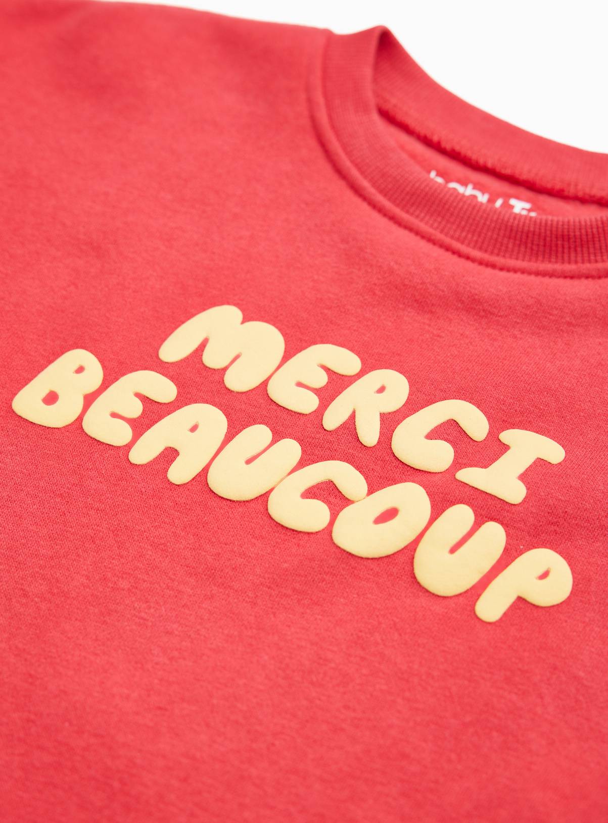 Red Merci Beaucoup Set 2-3 years - Image 3