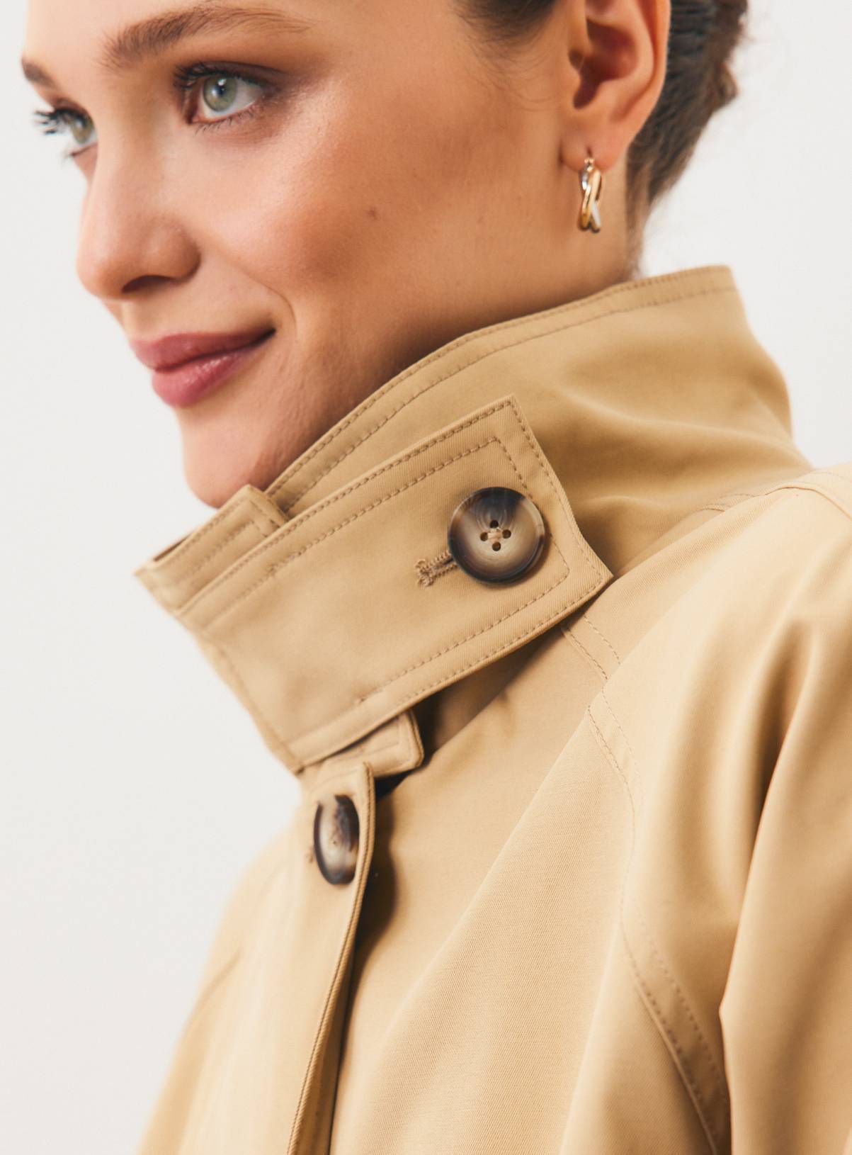 Camel Tech Parka Jacket M - Image 3