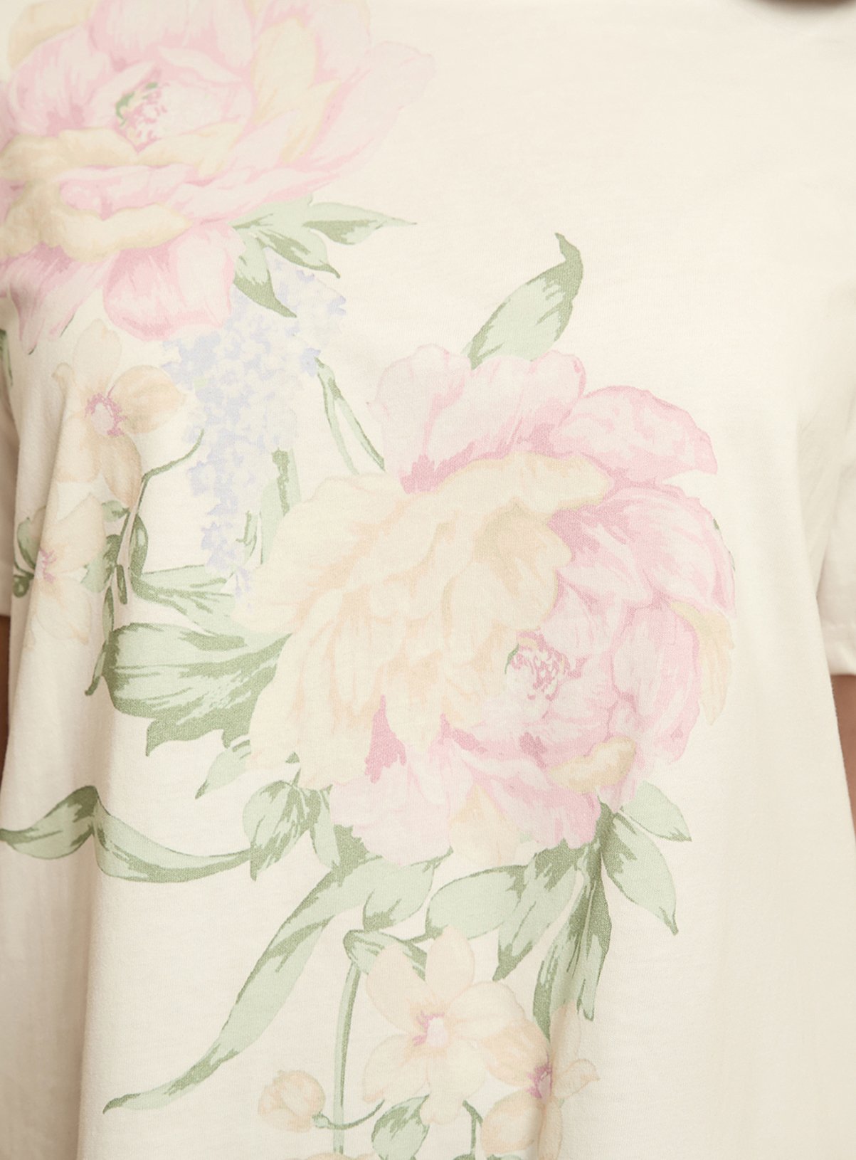 OASIS Placement Vintage Floral T-Shirt 14 - Image 2 thumbnail