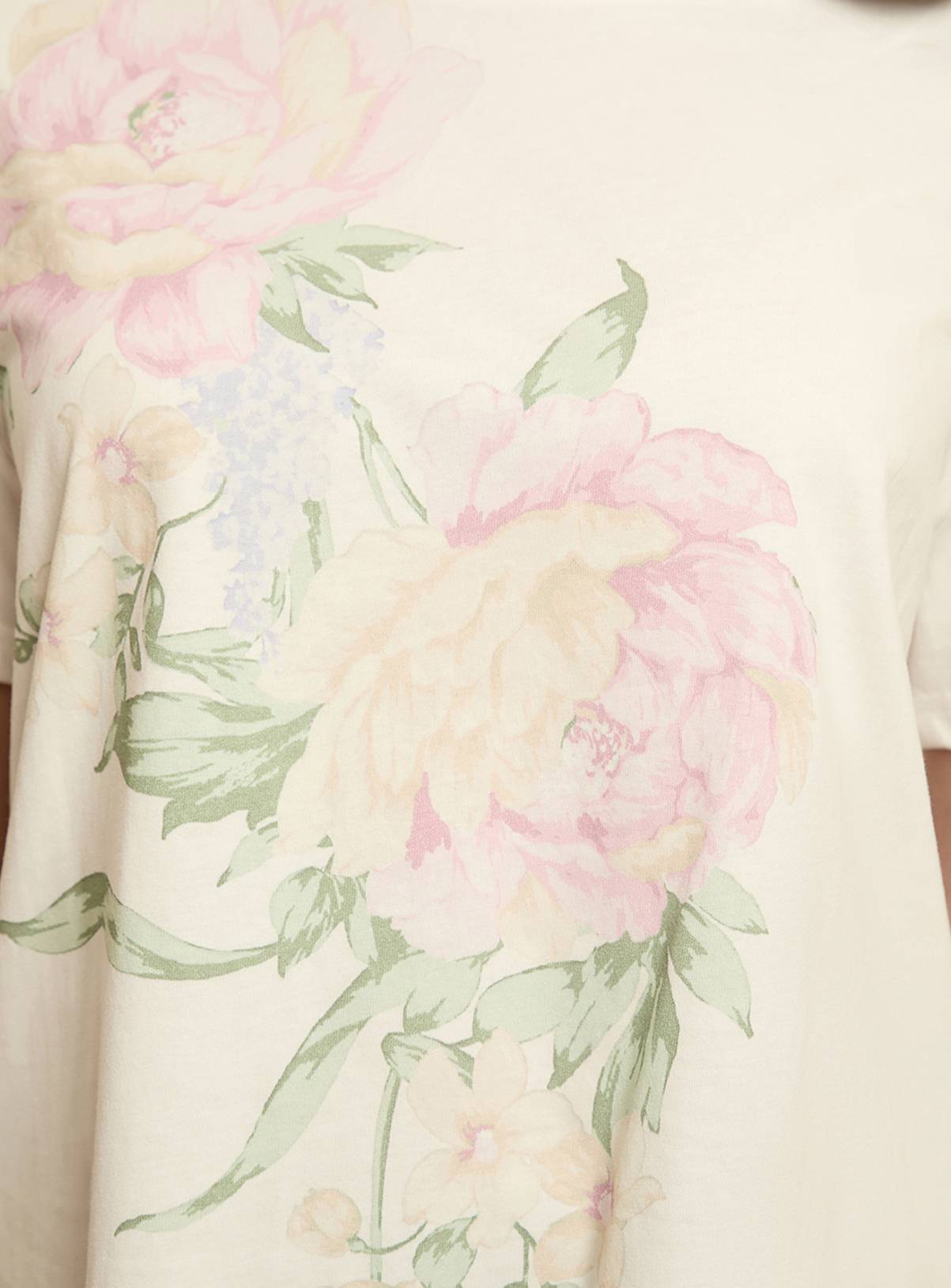 OASIS Placement Vintage Floral T-Shirt 14 - Image 2