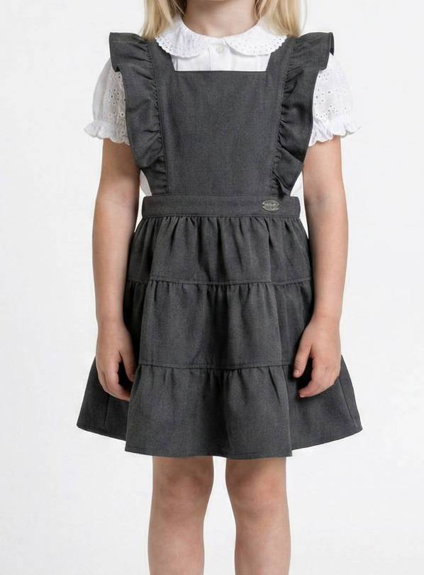 LELLI KELLY Bryony Pinafore Grey 9-10 years