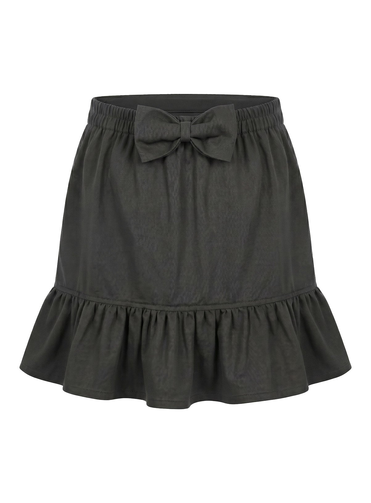 LELLI KELLY Betty Bow Detail Ruffle Skirt Grey 4-5 years - Image 4 thumbnail