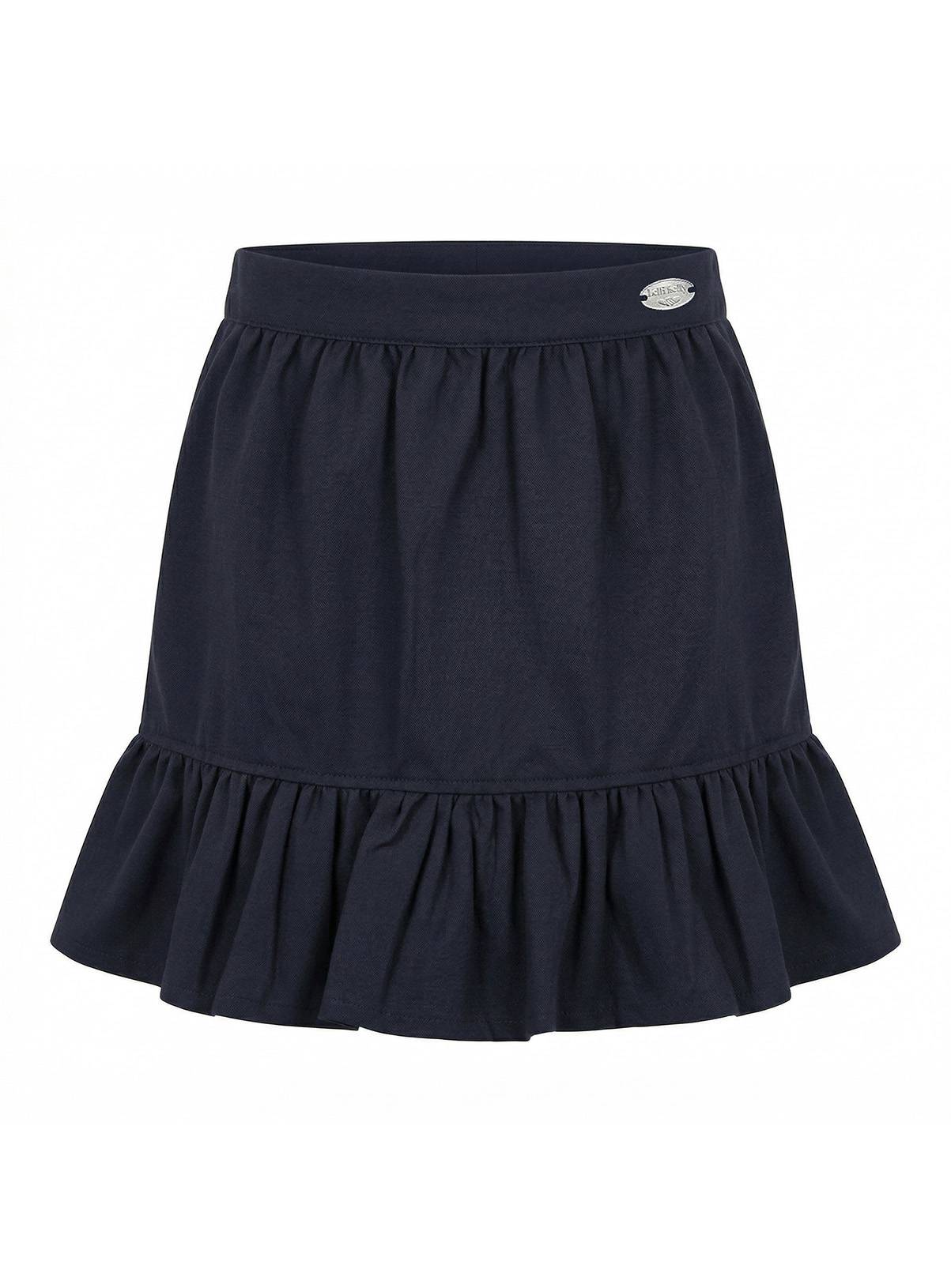LELLI KELLY Betty Bow Detail Ruffle Skirt Navy 7-8 years - Image 3