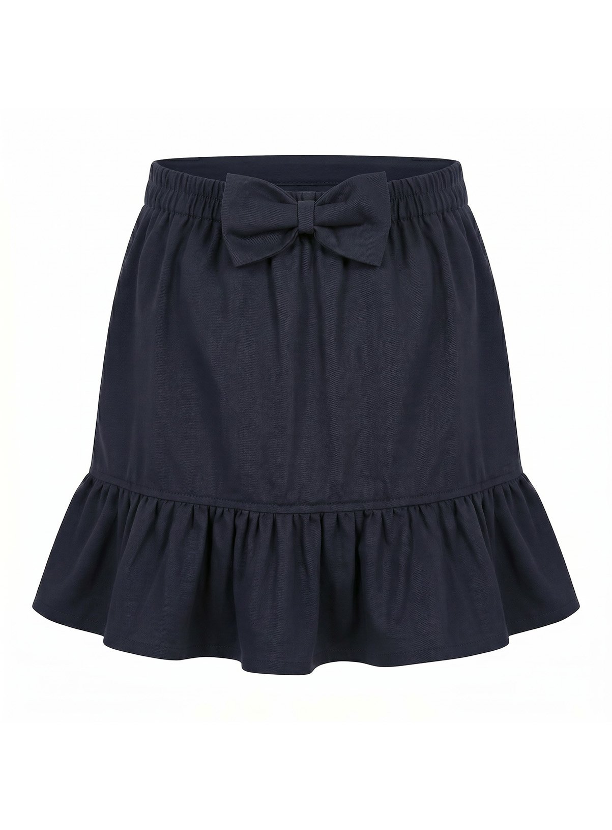 LELLI KELLY Betty Bow Detail Ruffle Skirt Navy 7-8 years - Image 4 thumbnail