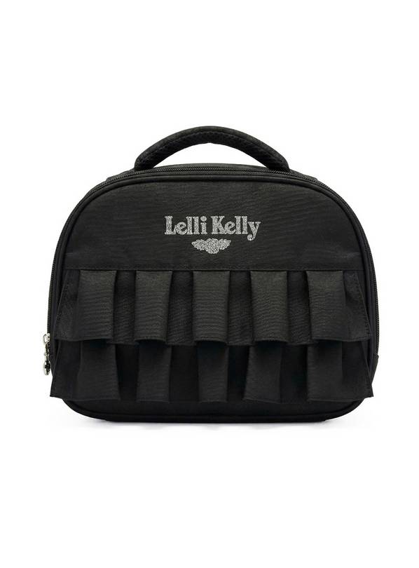 LELLI KELLY Billie Ruffle Lunch Bag Black One Size