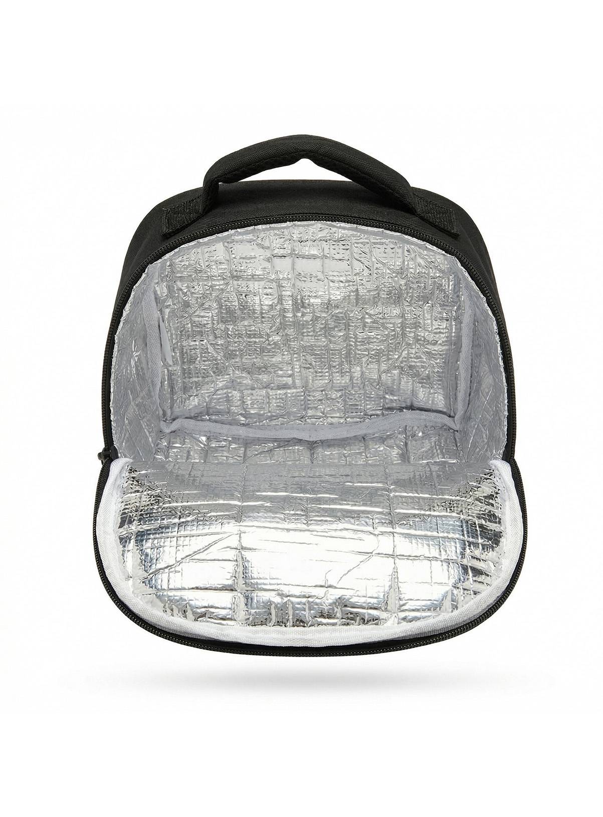LELLI KELLY Billie Ruffle Lunch Bag Black One Size - Image 2