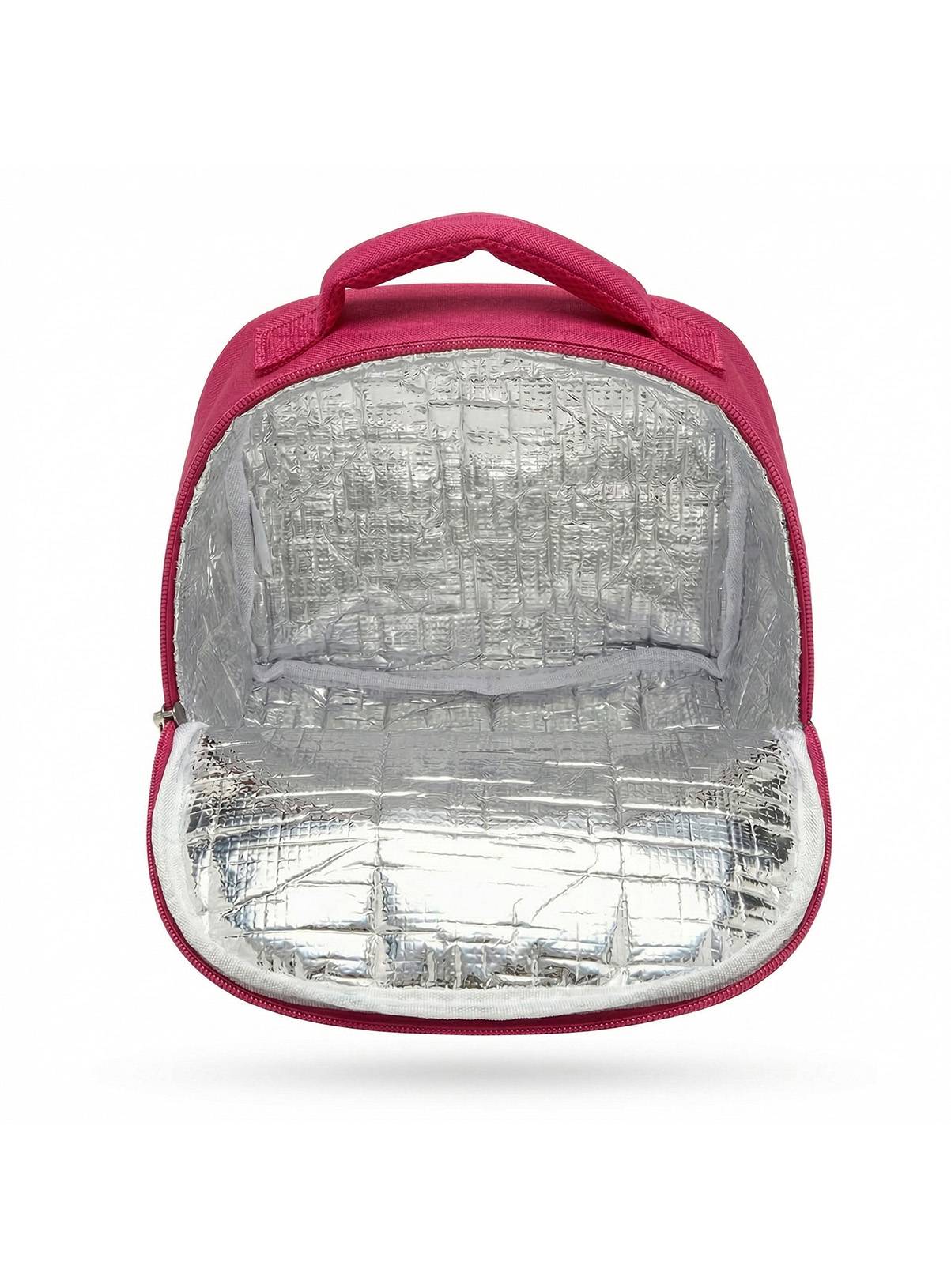 LELLI KELLY Billie Ruffle Lunch Bag Pink One Size - Image 2