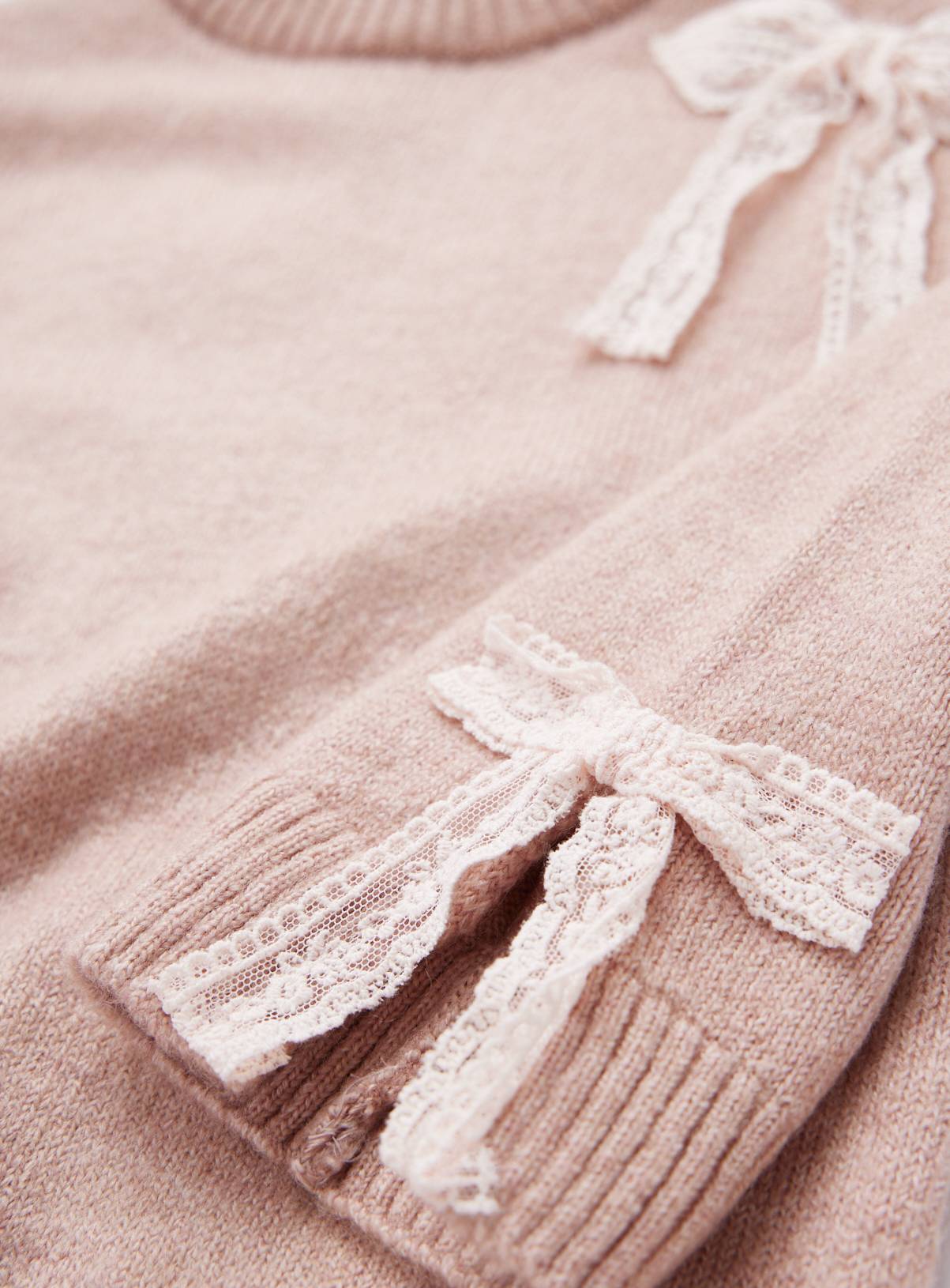 Lace Bow Jumper 11 years - Image 2
