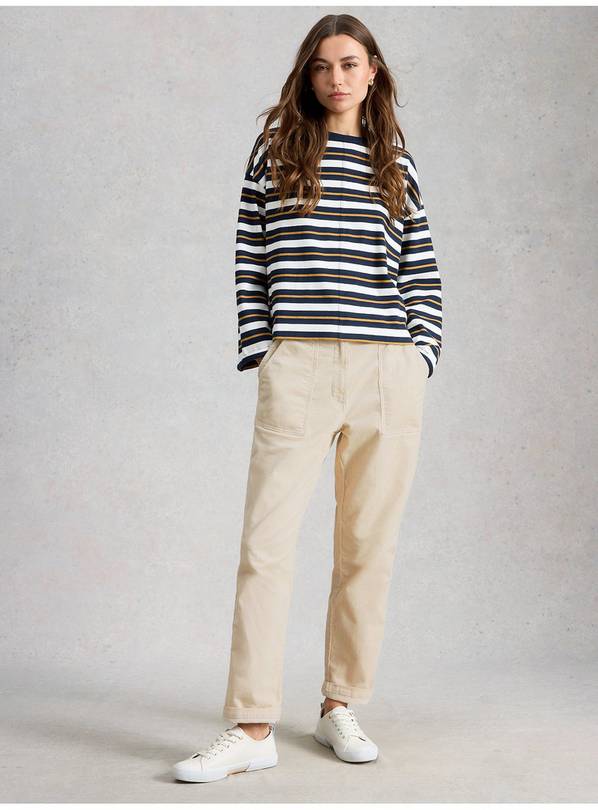WHITE STUFF Twister Cord Trouser 18
