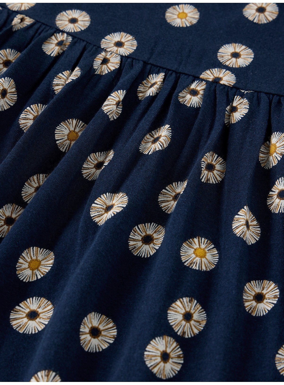 WHITE STUFF Leah Jersey Dress Navy Floral 16R - Image 6 thumbnail
