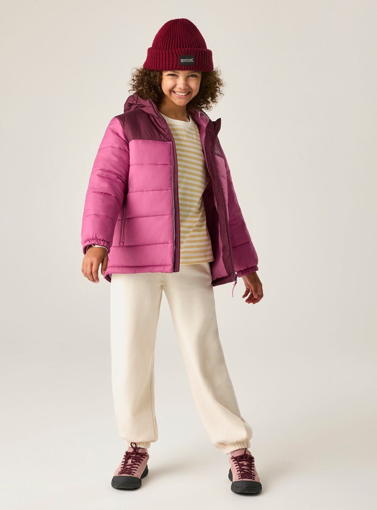 REGATTA Lofthouse Water Repellent Padded Jacket Purple 3-4 Years - Image 2 thumbnail