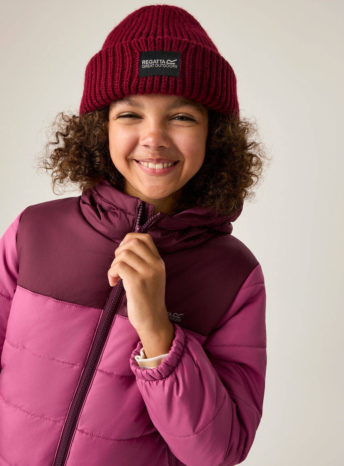 REGATTA Lofthouse Water Repellent Padded Jacket Purple 3-4 Years - Image 6