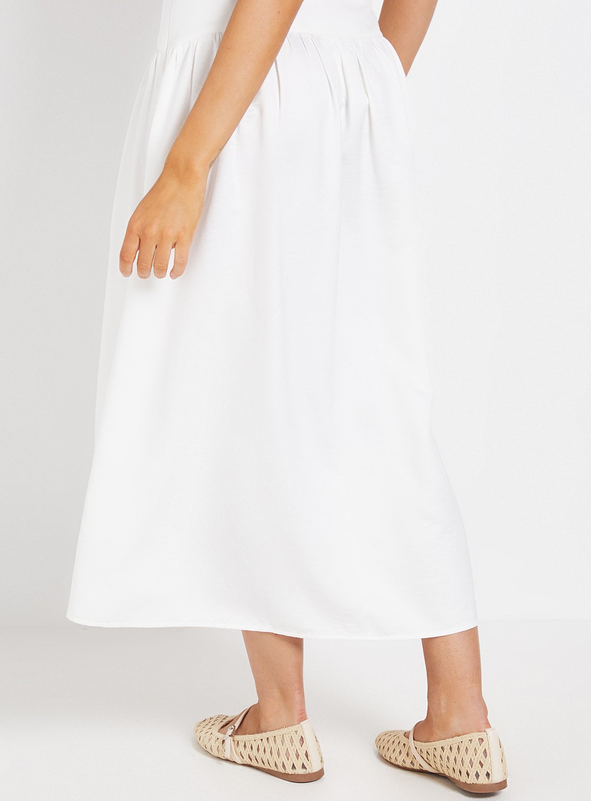 DOROTHY PERKINS Dropped Shaped Waist Skirt 14 - Image 3 thumbnail