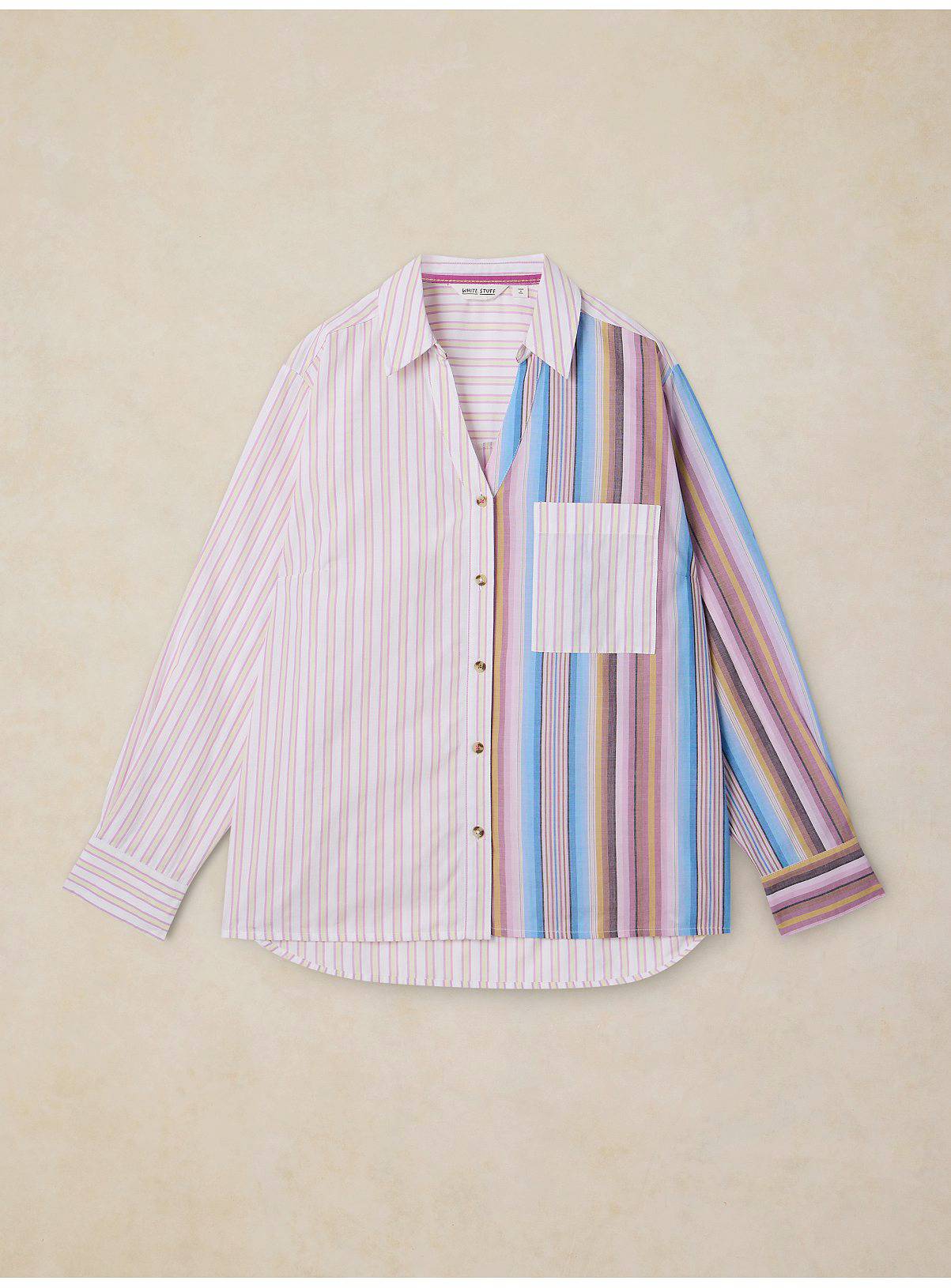 WHITE STUFF Saffie Mixed Stripe Shirt 12 - Image 5