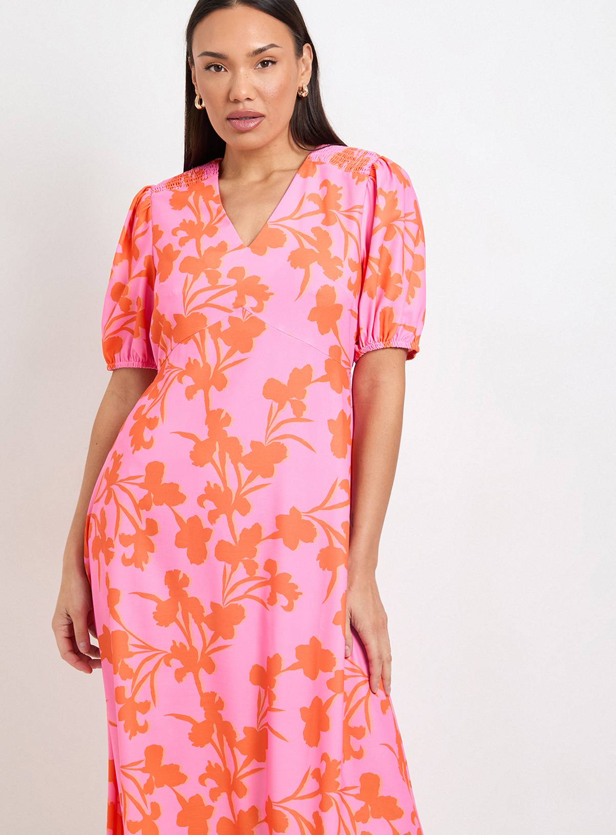 WALLIS Summer Floral Tea Dress 20 - Image 2