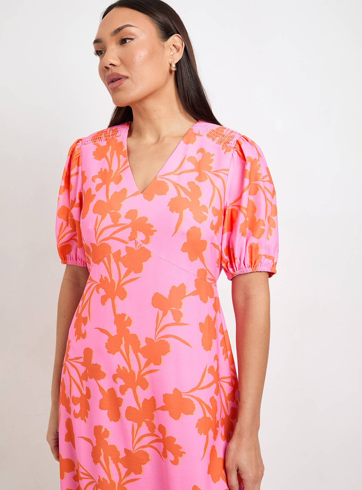 WALLIS Summer Floral Tea Dress 20 - Image 4
