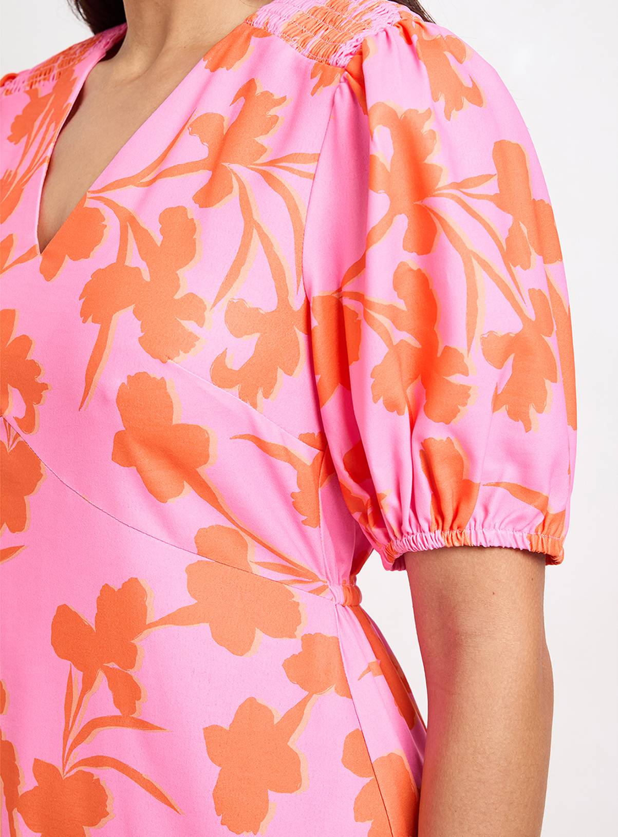 WALLIS Summer Floral Tea Dress 20 - Image 5