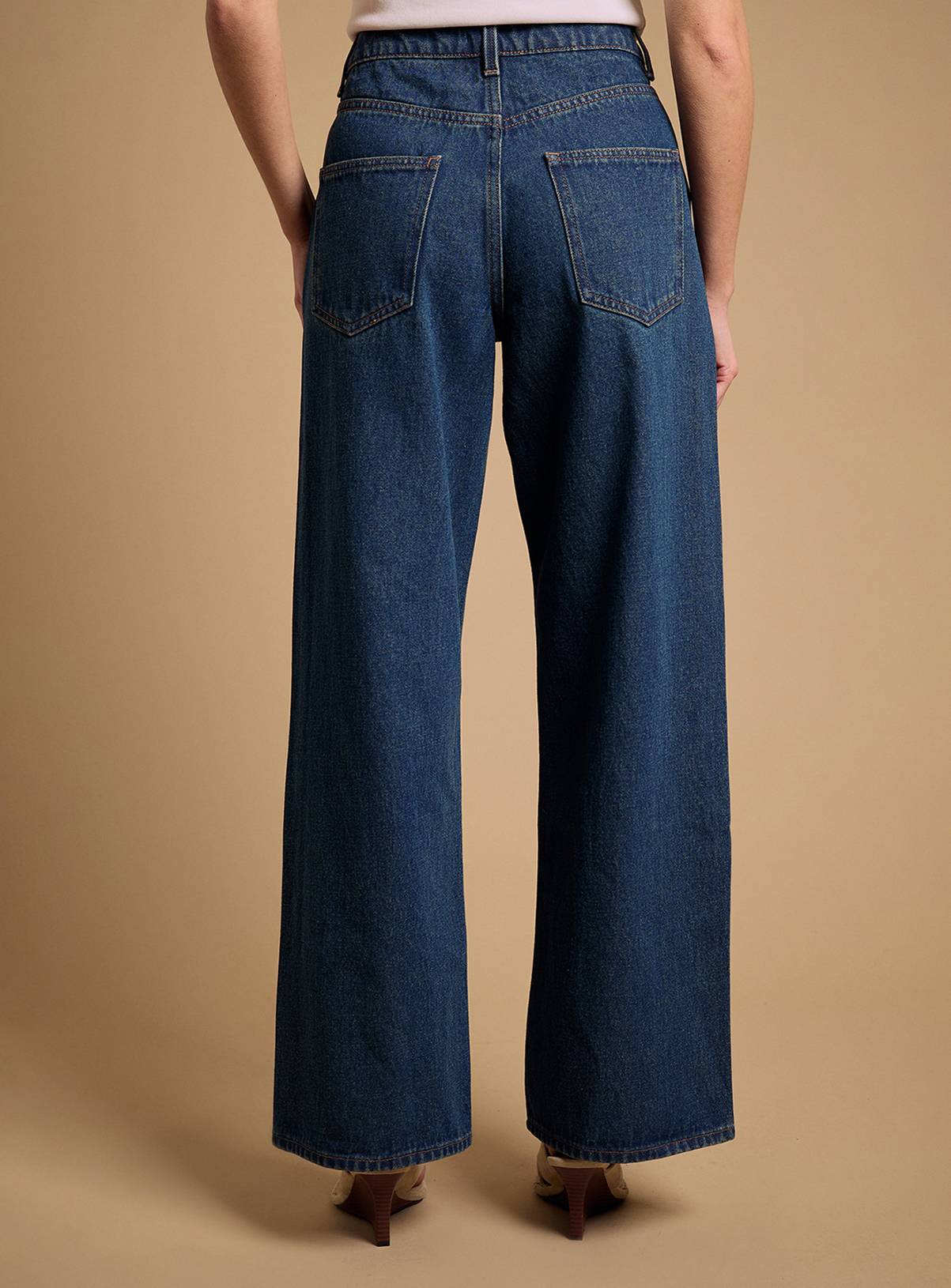 OASIS Straight Leg Western Look Jeans 8 - Image 3