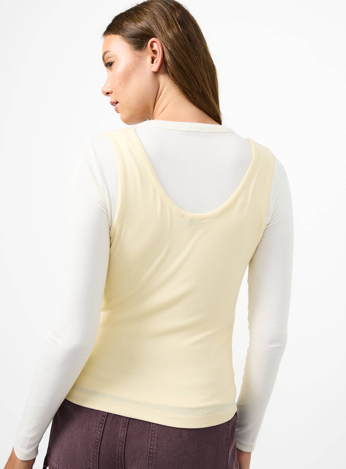 Yellow 2 in 1 Long Sleeve Top 10 - Image 6
