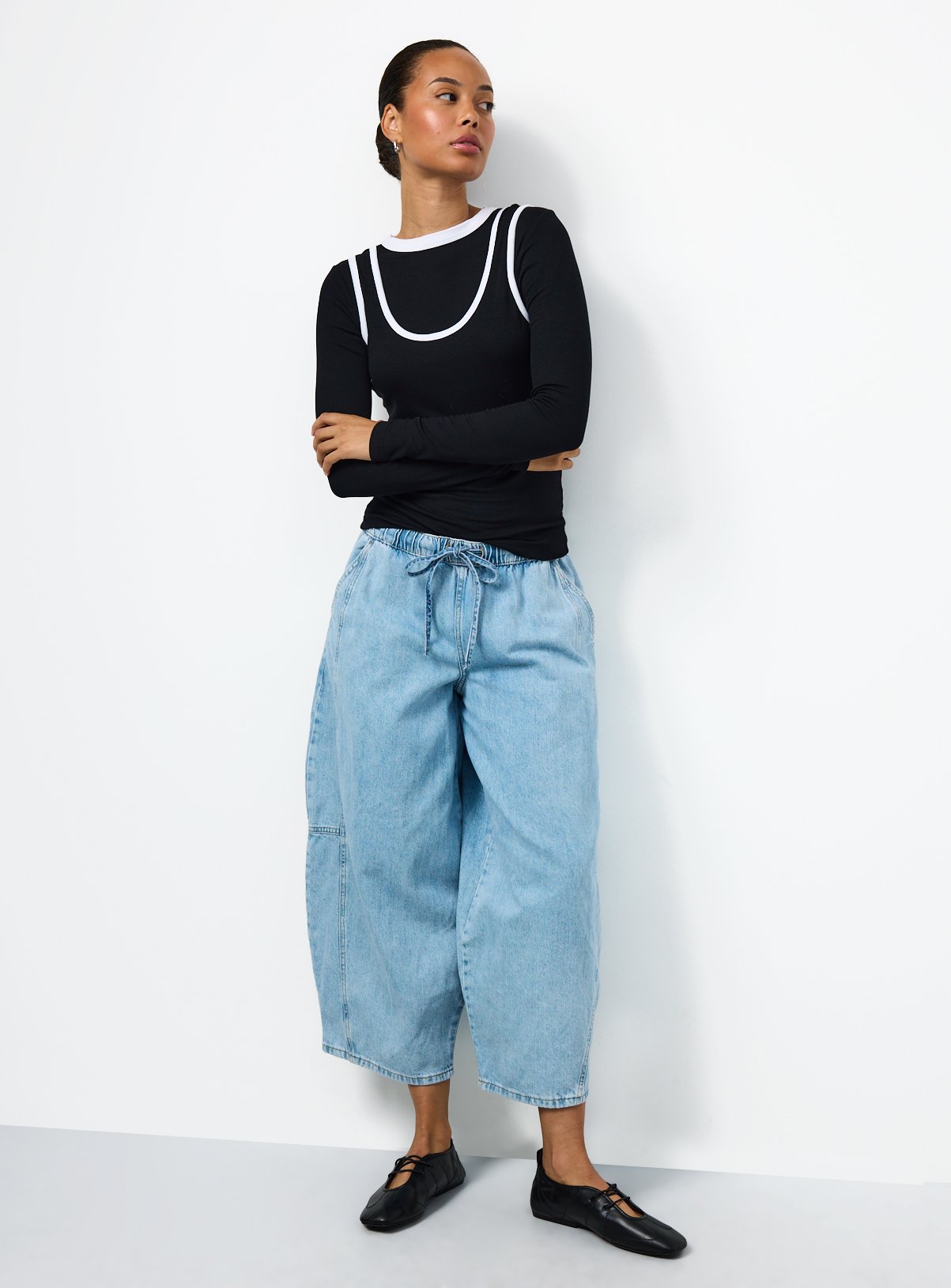 Mono 2 in 1 Long Sleeve Top 16 - Image 2 thumbnail