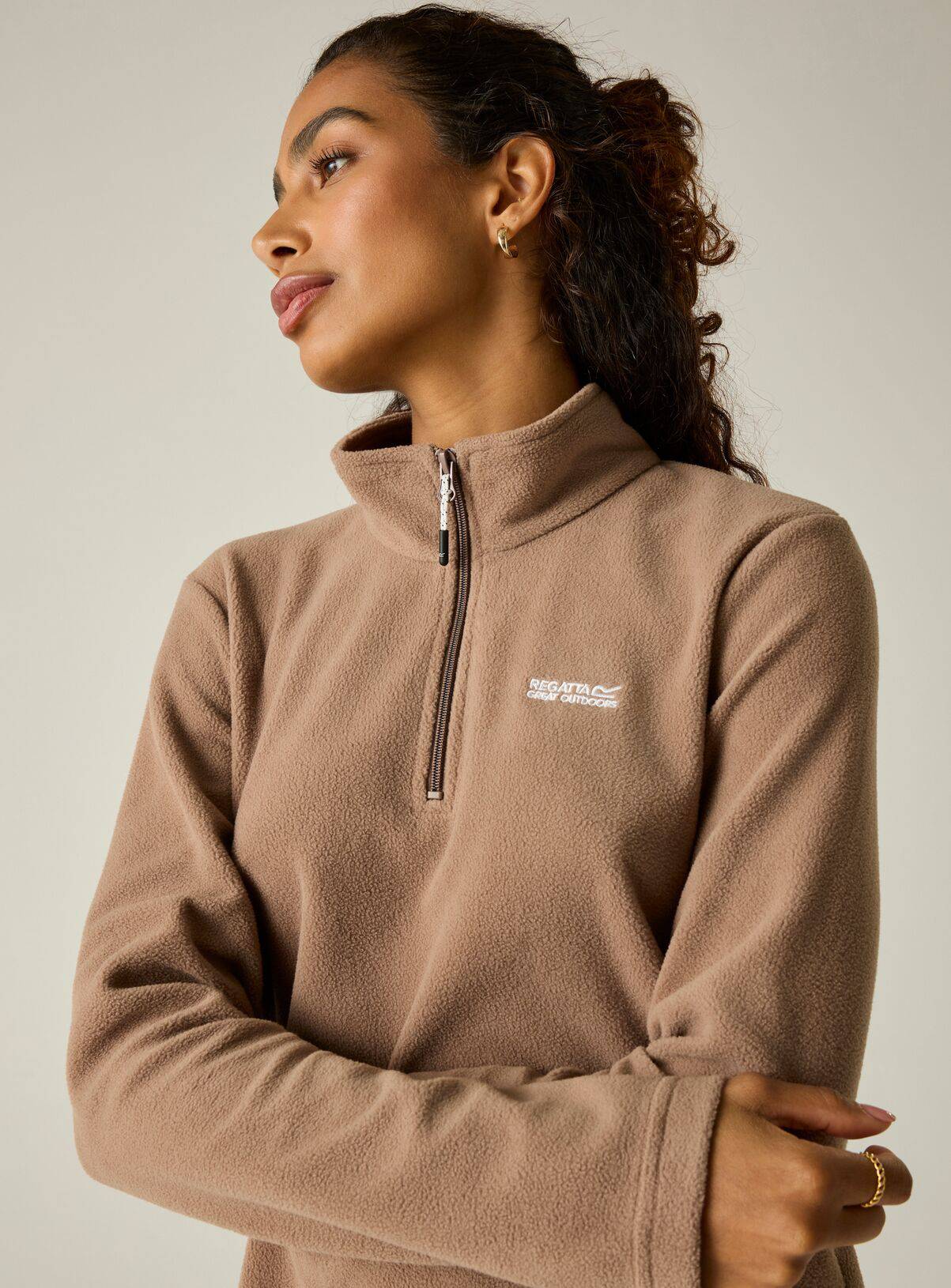 REGATTA Sweethart Fleece Brown 10 - Image 2