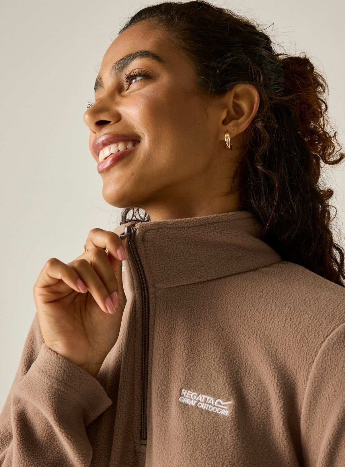 REGATTA Sweethart Fleece Brown 10 - Image 5 thumbnail