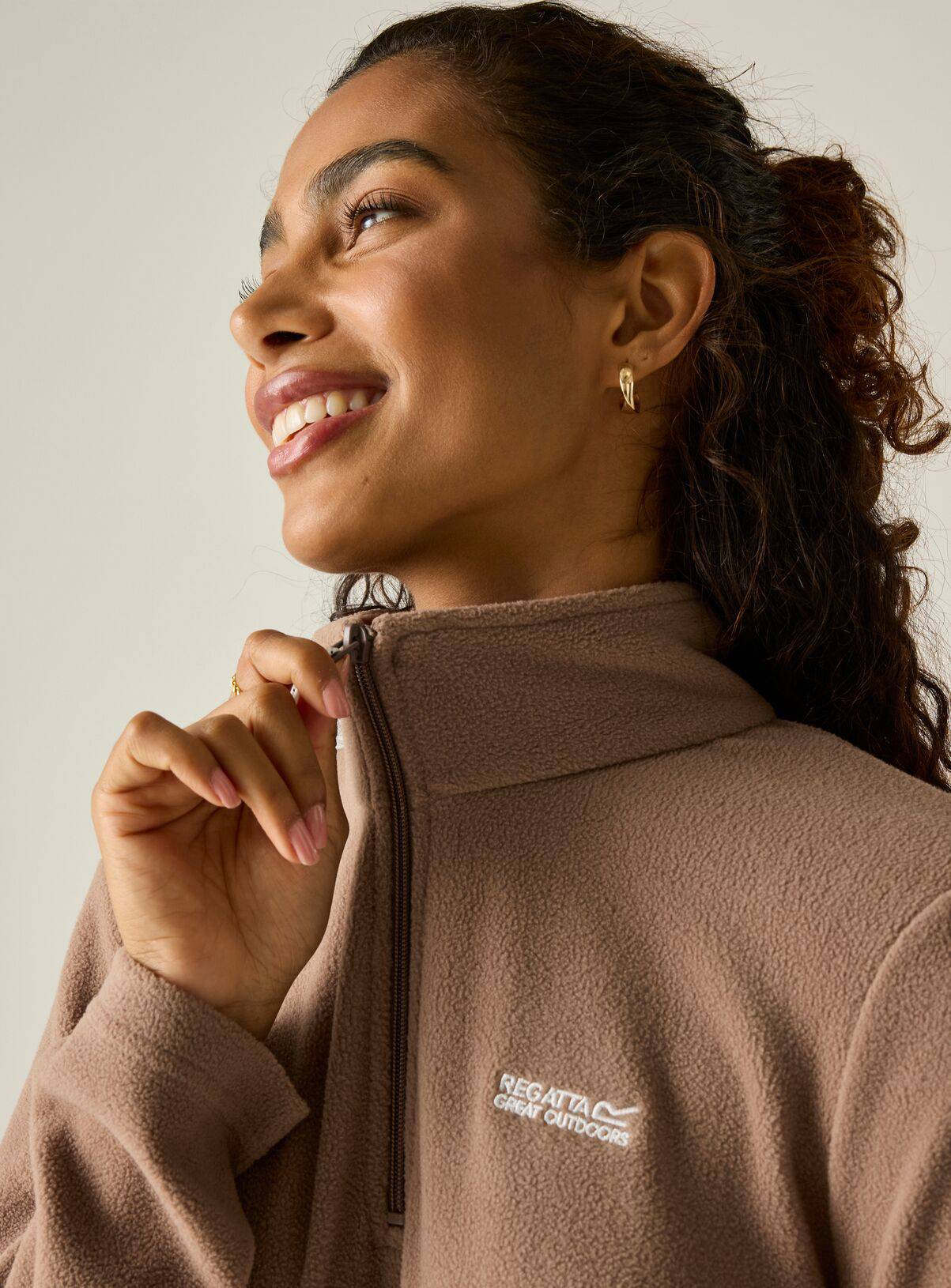 REGATTA Sweethart Fleece Brown 10 - Image 5
