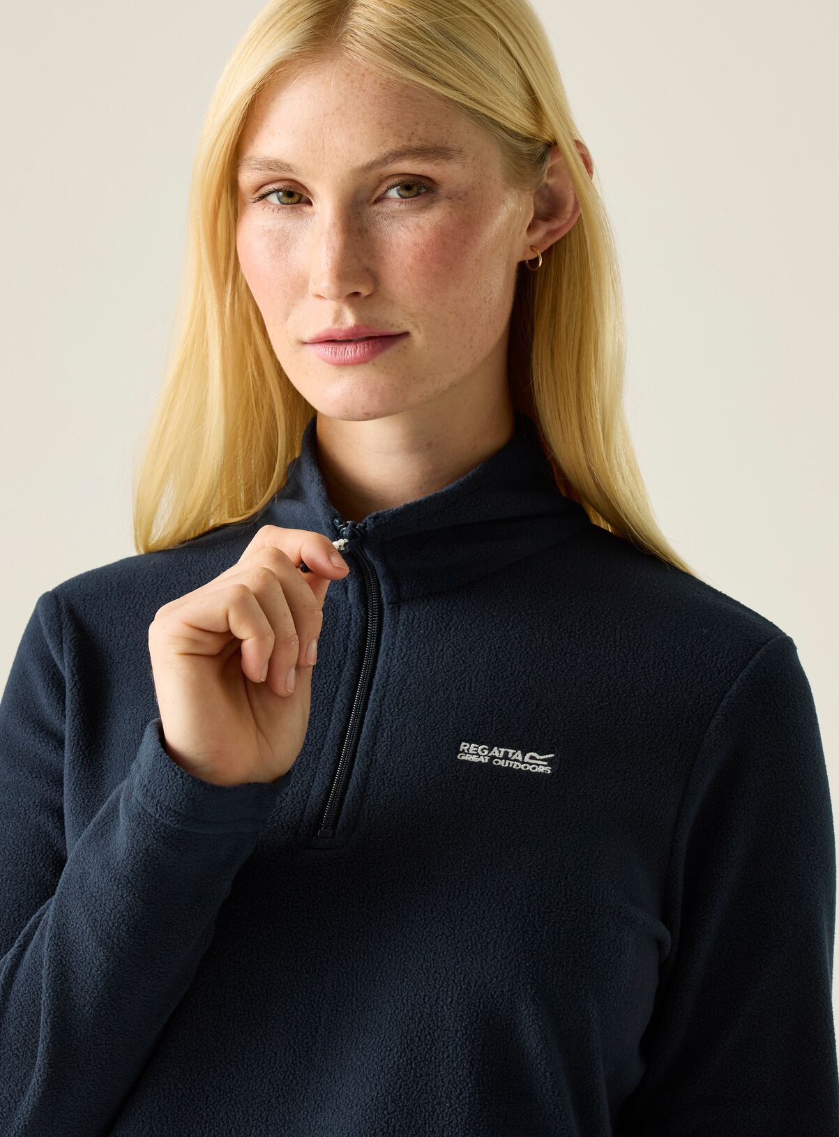 REGATTA Sweethart Fleece Navy 14 - Image 2 thumbnail