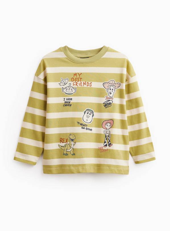 Disney Toy Story My Best Friends Striped Long Sleeve Top 2-3 years