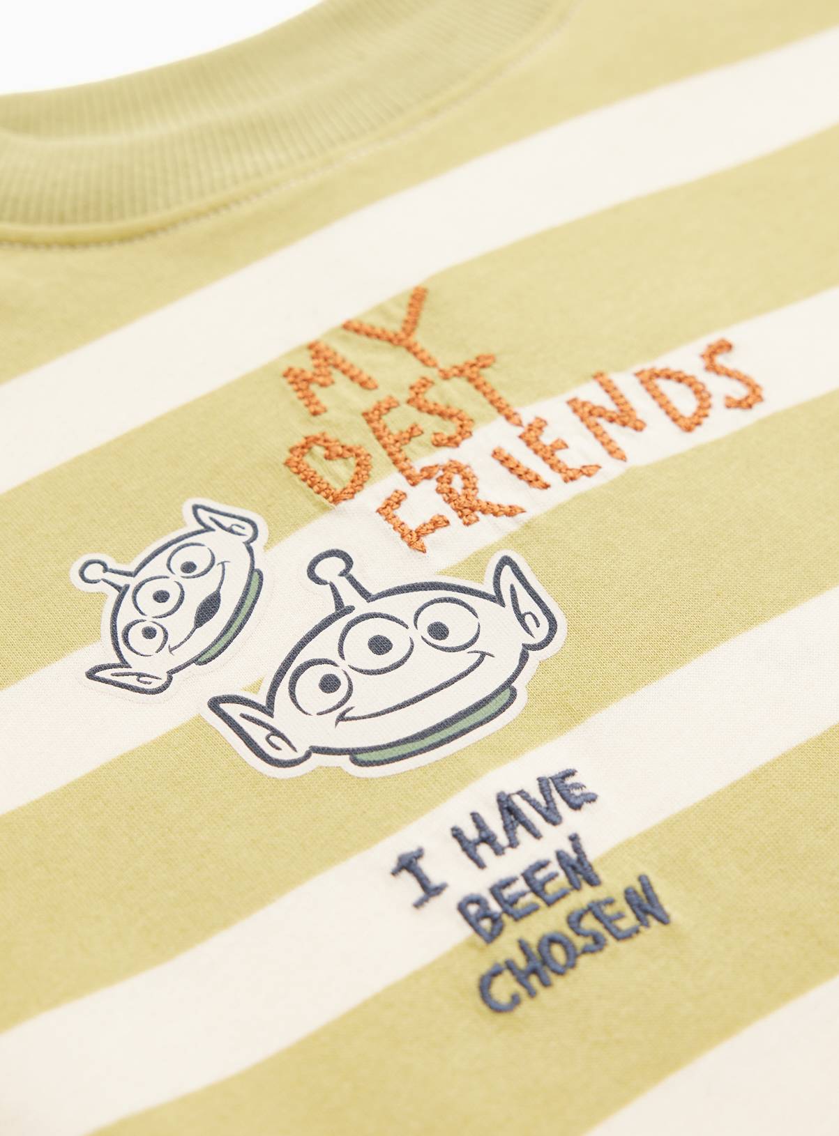 Disney Toy Story My Best Friends Striped Long Sleeve Top 2-3 years - Image 2