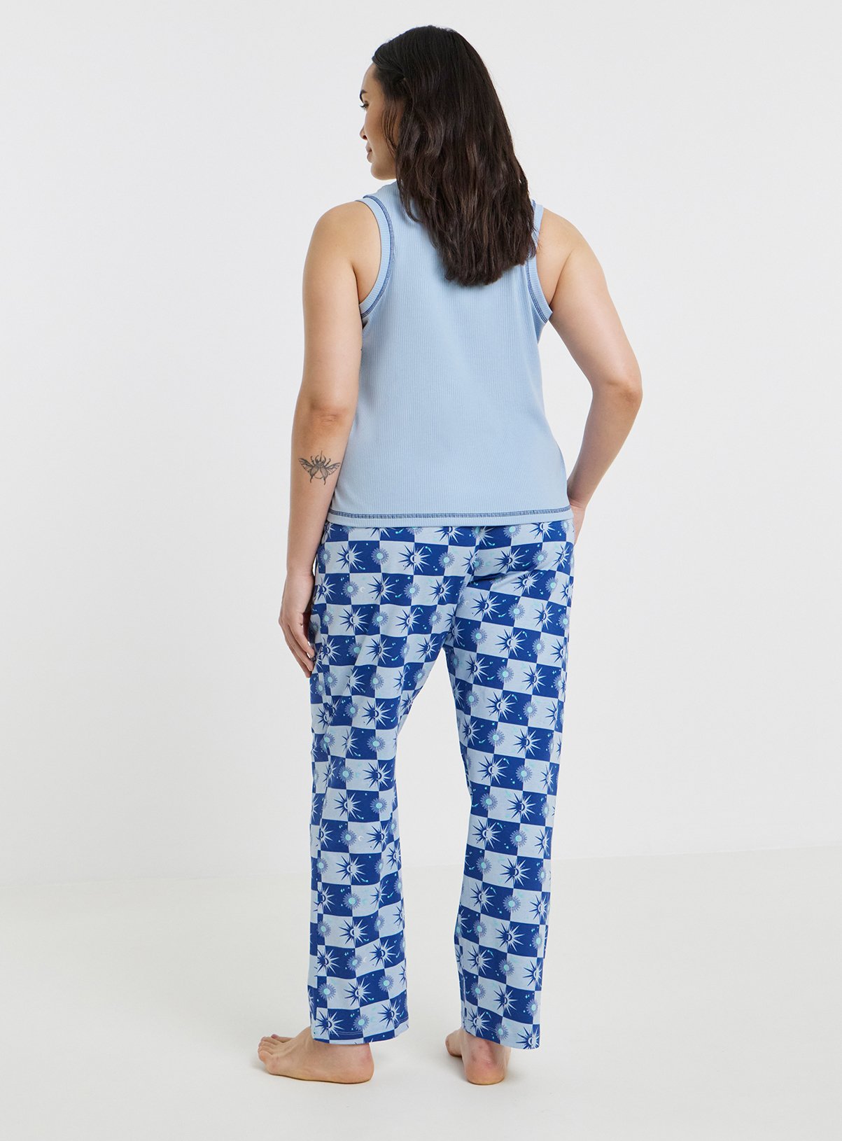 SIMPLY BE 2 Pack Celestial Pyjama Sets 8-10 - Image 2 thumbnail