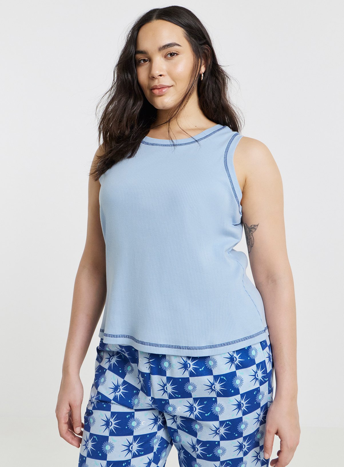 SIMPLY BE 2 Pack Celestial Pyjama Sets 8-10 - Image 3 thumbnail