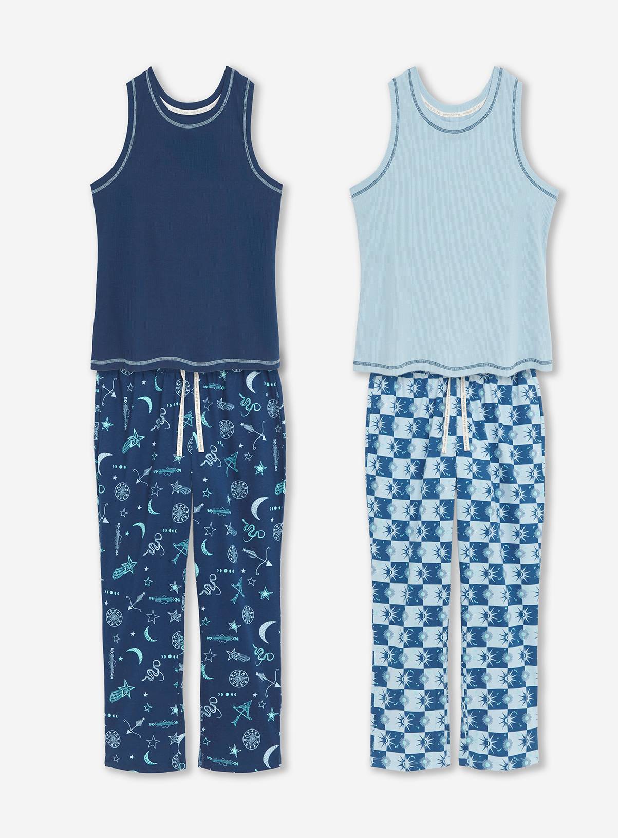 SIMPLY BE 2 Pack Celestial Pyjama Sets 8-10 - Image 5