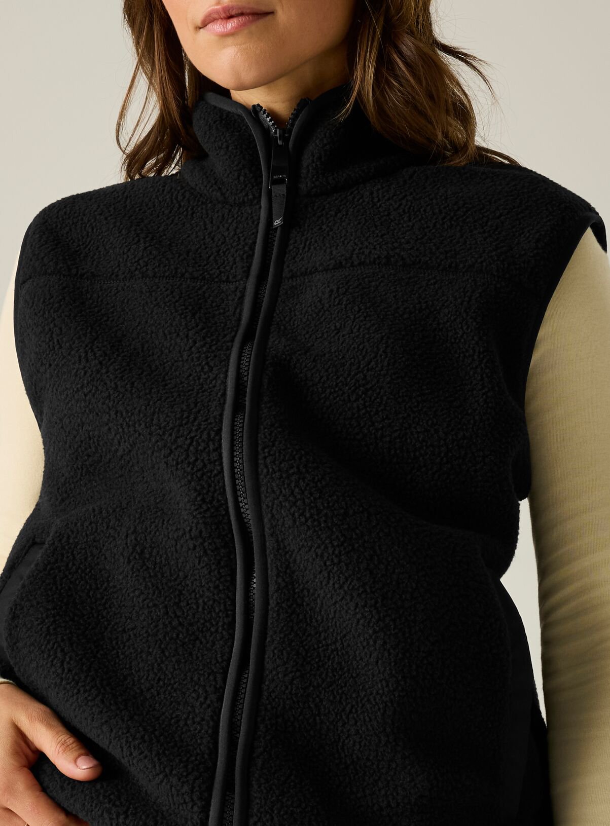 REGATTA Womens Frankie Borg Body Warmer Gilet Black 14 - Image 5 thumbnail
