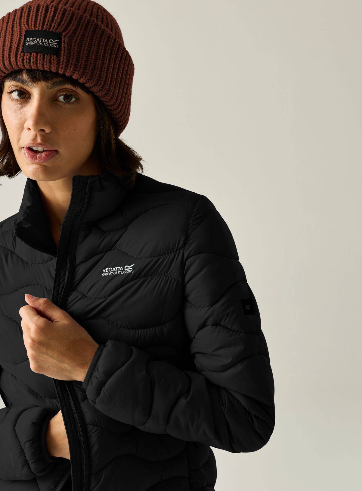 REGATTA Hydi Water Repellent Padded Jacket Black 14 - Image 2