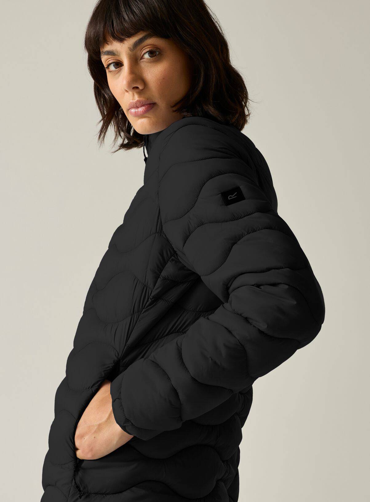 REGATTA Hydi Water Repellent Padded Jacket Black 14 - Image 3