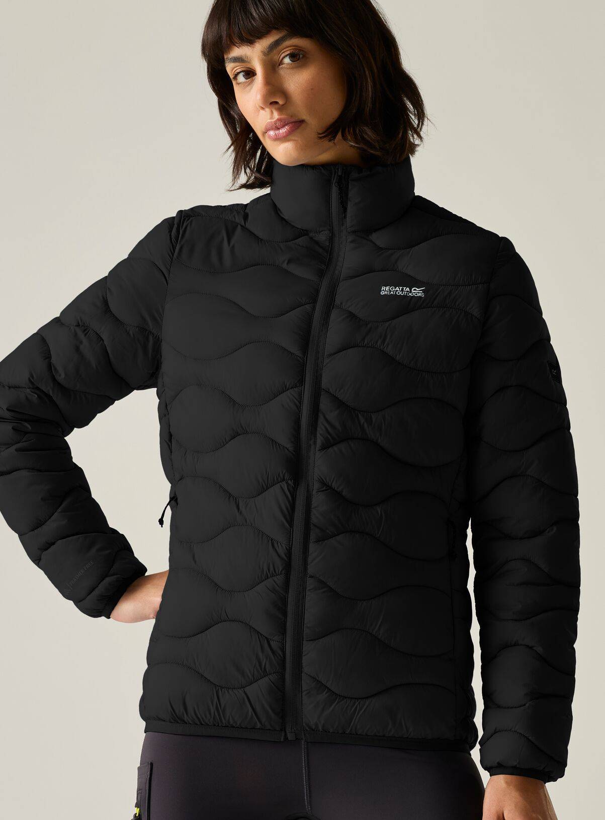 REGATTA Hydi Water Repellent Padded Jacket Black 14 - Image 4