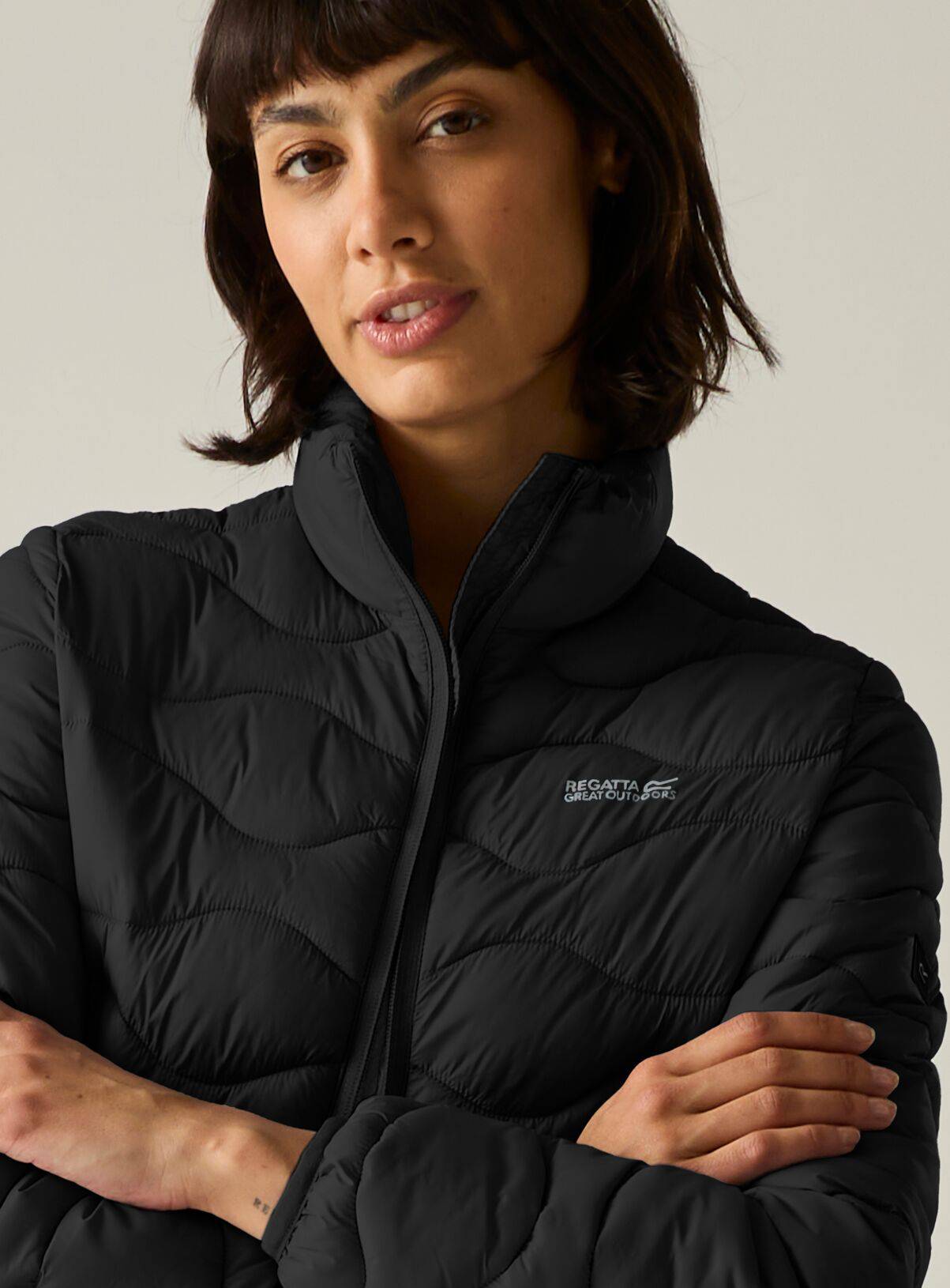 REGATTA Hydi Water Repellent Padded Jacket Black 14 - Image 5