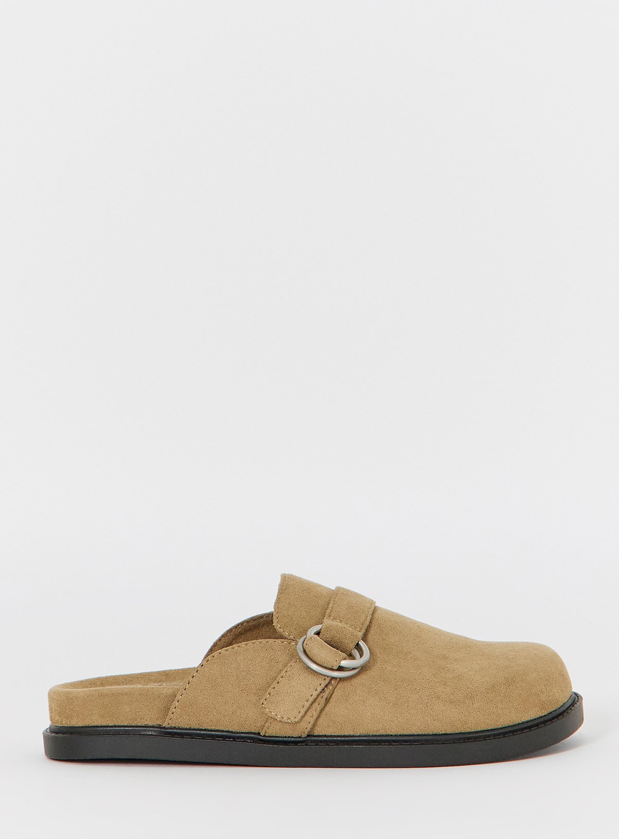 SIMPLY BE Buckle Flat Mule Wide Fit 38 - Image 3 thumbnail