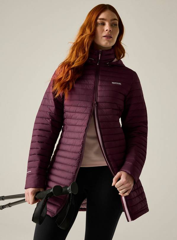REGATTA Selenar Longline Jacket Purple 16